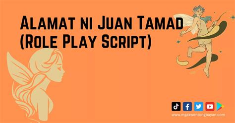 role play in tagalog|Alamat ni Juan Tamad (Role Play Script) .
